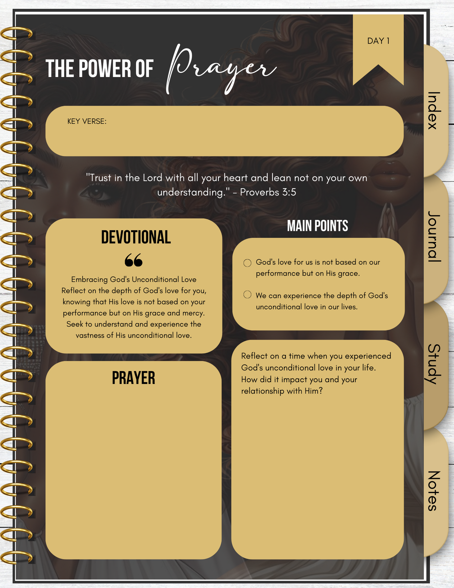 52-Week Digital Bible Study Guide Journal